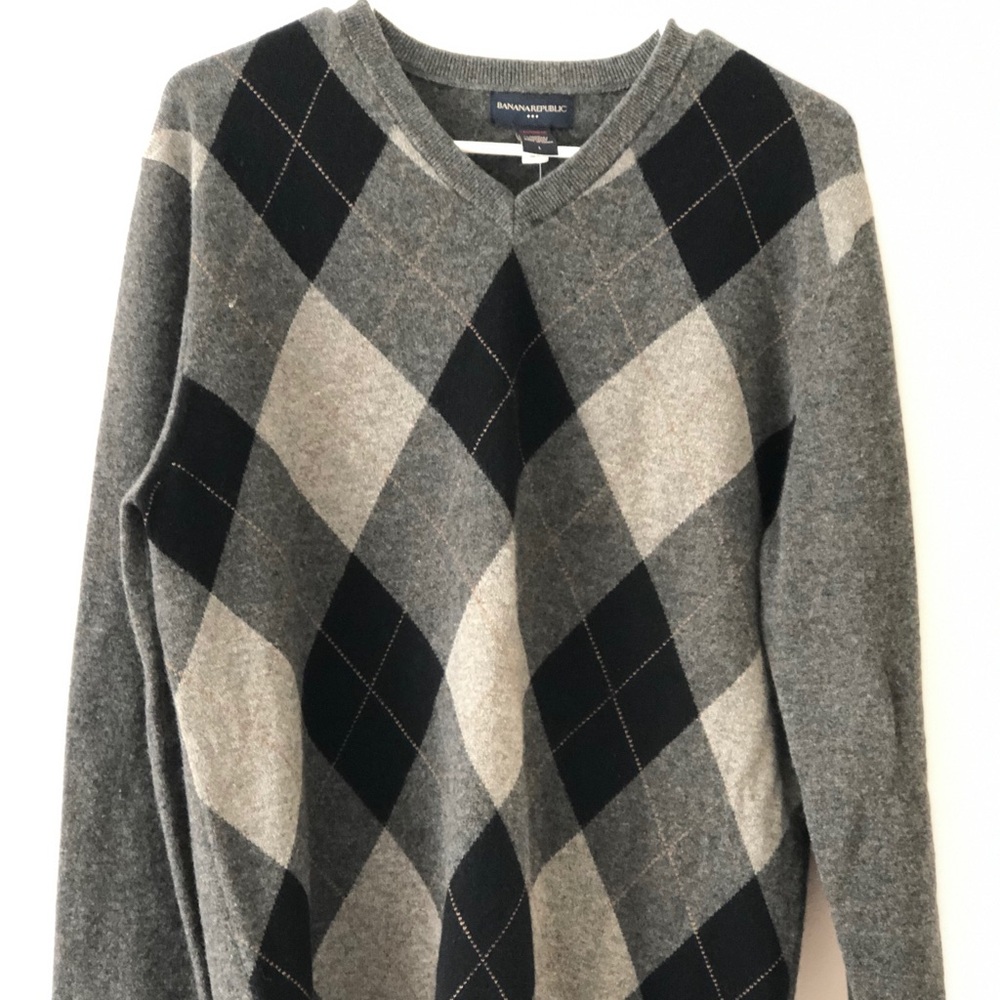 BRAND NEW Men’s Banana Republic Cashmere Sweater